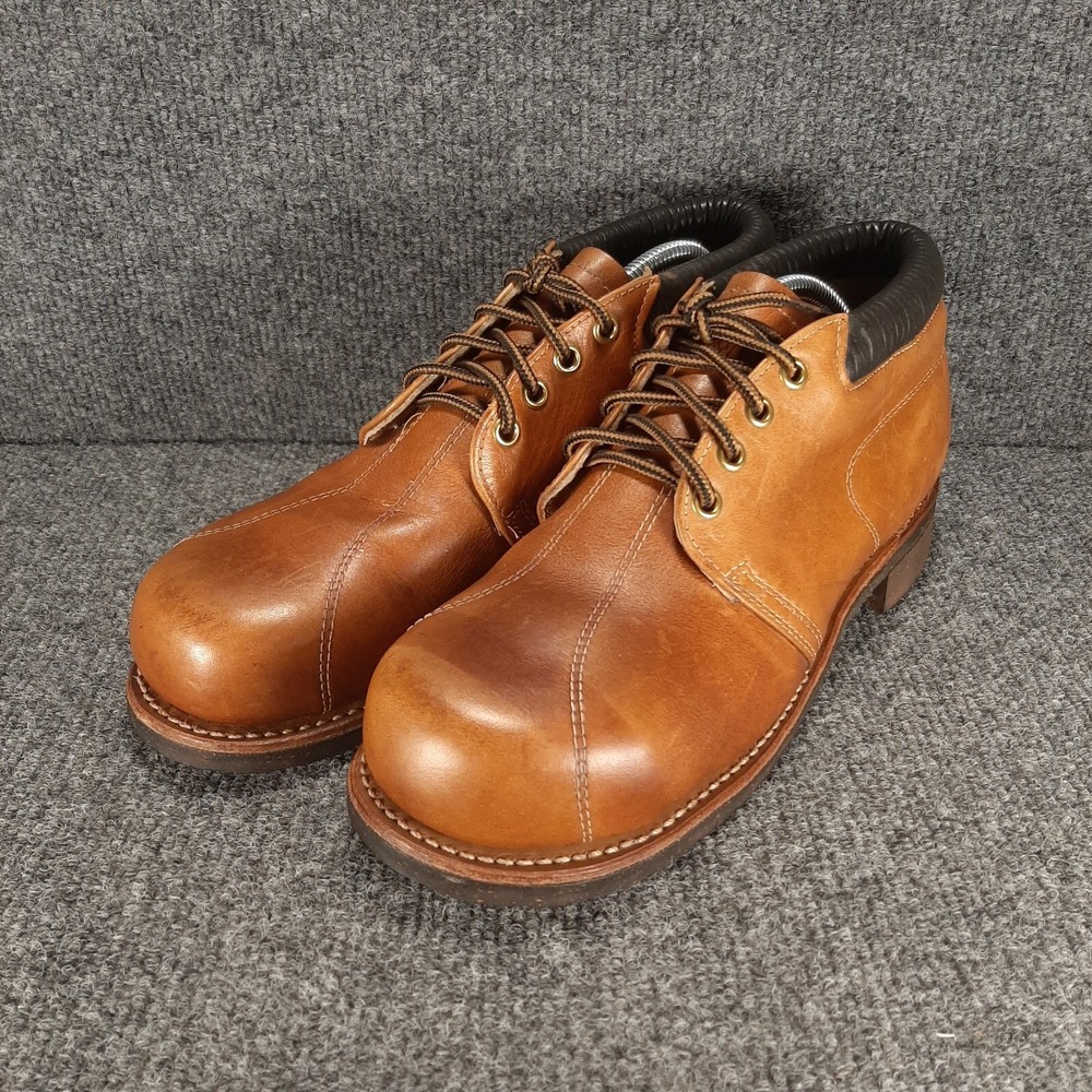 Vintage Redwing Shoes Brown 2301 Steel Toe Size 7.5A Made in the USA Blacksmith